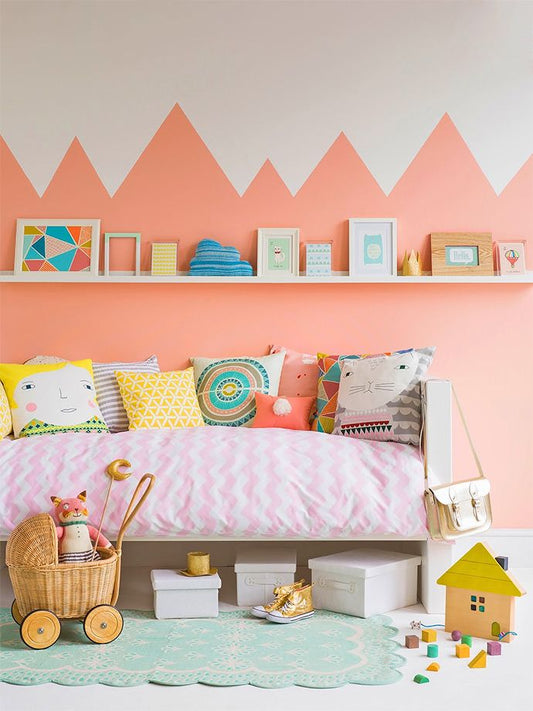 Une chambre de fille rose et moderne - KULILE