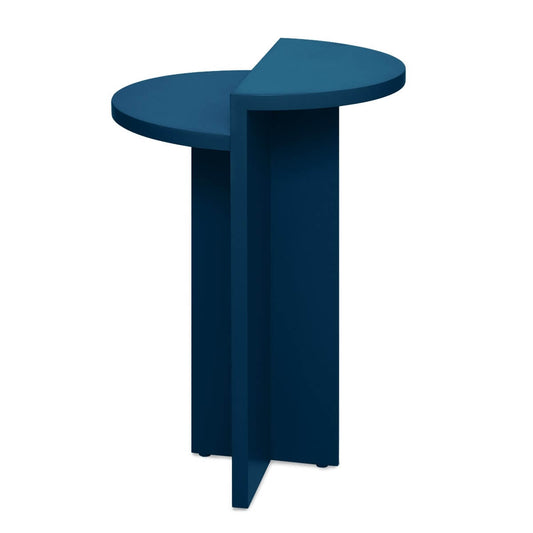 table d'appoint ronde Anka bleu nuit