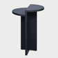 table d'appoint ronde gris anthracite Anka
