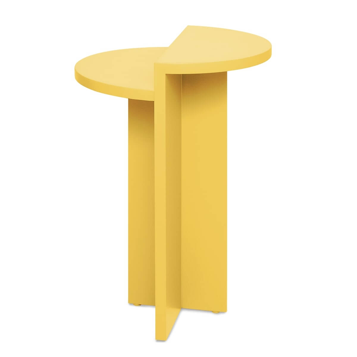 table d'appoint Anka jaune mimosa